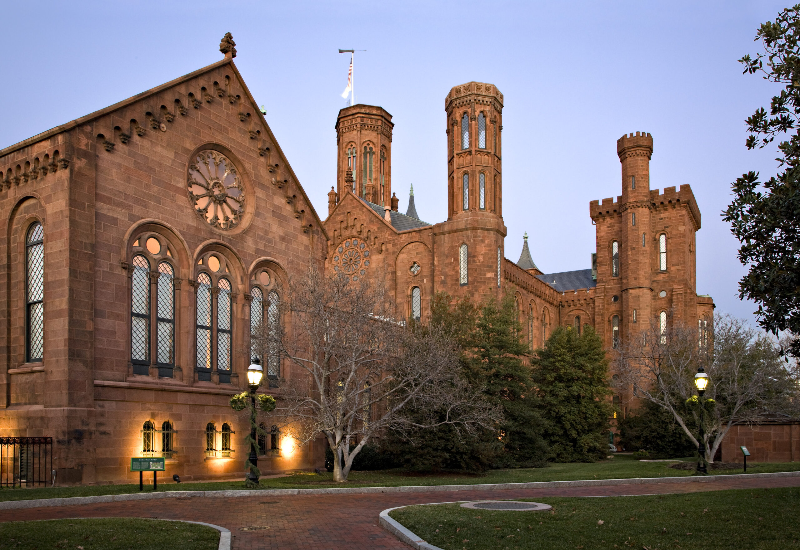 Outside of Smithsonian Institutional Building "The Castle"